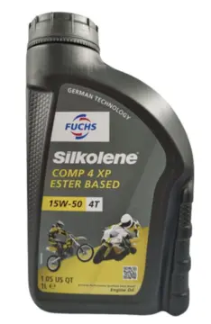 HUILE MOTO SILKOLENE COMP 4 10W40 XP - 1L