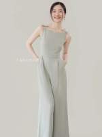 TANSSHOP - MOLLY JUMPSUIT #JC432 จั๊มสูท จั๊มสูทขายาว