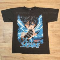 (B)SASUKE NARUTO เสื้อลายการ์ตูน เสื้อวง เสื้อทัวร์