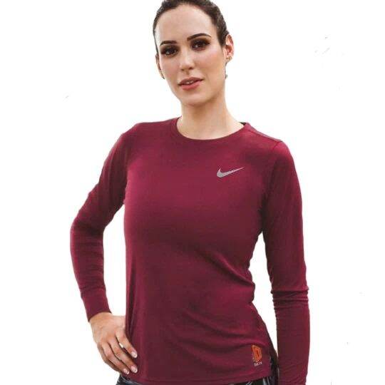 Women 2 Nk Slim fit Long sleeve sport Tshirt Dri Fit Quick Dry