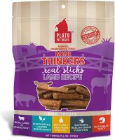 ขนมสุนัข Plato Mini Thinkers Real Sticks สูตร Lamb ขนาด 170 g