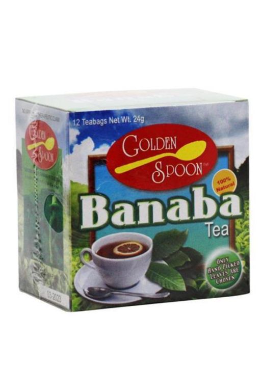 BANABA GOLDEN SPOON HERBAL TEA 12s 24g. | Lazada PH