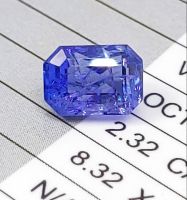 #稀有宝石坦桑石 #tanzanite #emeraldcut GCI Certified Gemstone 2.32 ct แทนซาไนส์อัญมณีที่หายากกว่าเพชร 1000เท่า !!!!!