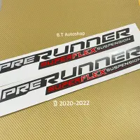 สติ๊กเกอร์* PRERUNNER ติดข้างท้ายกระบะ Toyota REVO ปี 2021-2022 ราคาต่อชุด เป็นงานสกรีน