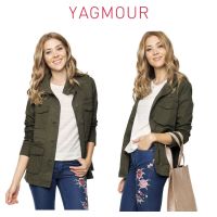 เสื้อคลุม เสื้อทหาร เสื้อคลุมแนวทหาร  UTILITY JACKET  ?แบรนด์✨YAGMOUR✨ (JK596)