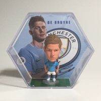 Manchester City โมเดลนักฟุตบอล Kevin De Bruyne พร้อมกล่องอะครีลิค