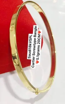 18k Saudi gold cartier love - selling_pawnable_jewelry