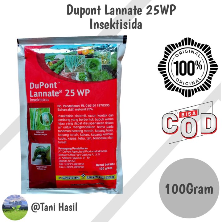 Insektisida Dupont Lannate Wp Isi Gr Lazada Indonesia