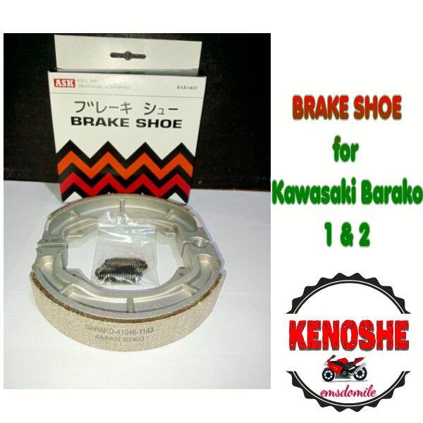 Brake Shoe For Kawasaki Barako 1 And 2 Lazada Ph