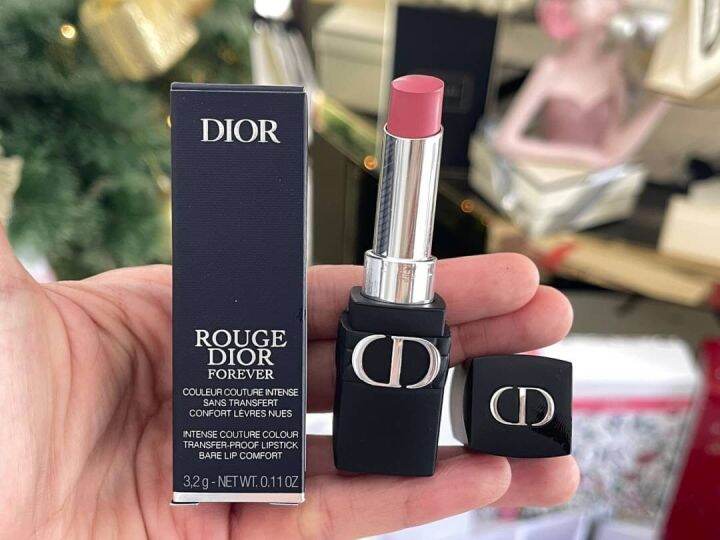 ลิปสติก Rouge Dior Forever TransferProof Lipstick สี 458 Lazada.co.th