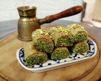 Baklava Pistachio Original Turkish Style 6 Pcs