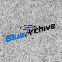 โลโก้ bluearchiv ไฟล์สีฟ้าสำหรับเกมมือถือยอดนิยมสติกเกอร์สะท้อนแสงติดกระเป๋าคอมพิวเตอร์สำหรับรถยนต์ไฟฟ้าและแบตเตอรี่รถยนต์