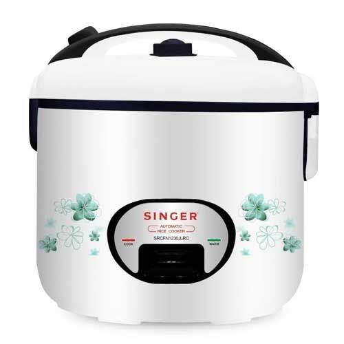 Singer Rice Cooker 2.2 L Thick Metal Frame with Steamer Jar Type Rice
