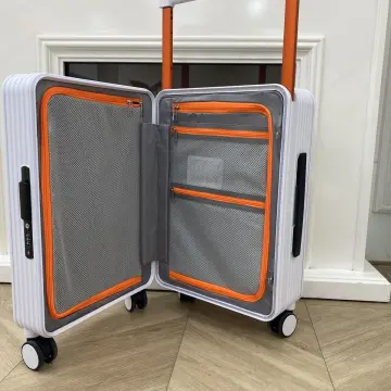 Luggage Female Suitcase Mute Universal Wheel Aluminum Frame