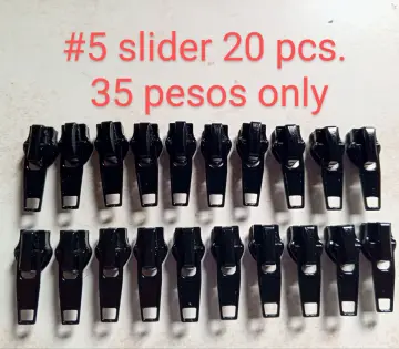 5Pcs 3# 5# Zipper Pull Double-Sided Rotary Zipper Sliders For