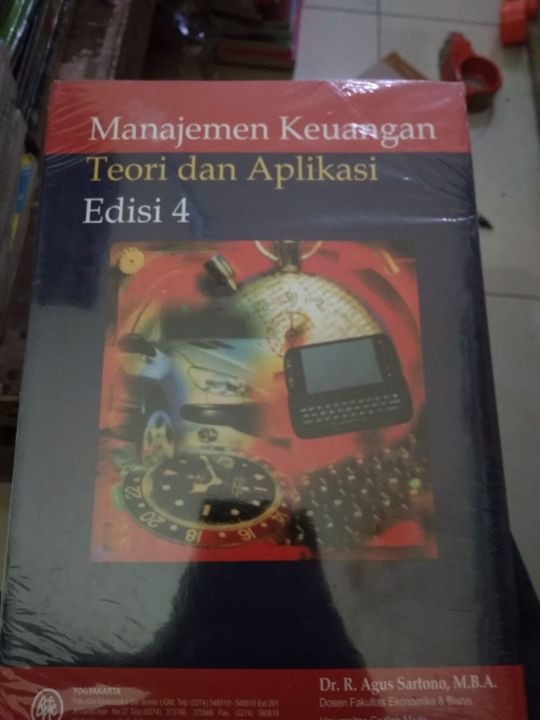 Buku Manajemen Keuangan Teori Dan Aplikasi Edisi Agus Sartono Lazada Indonesia