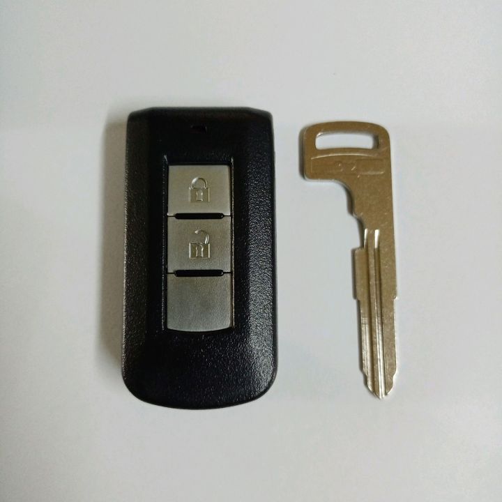 กรอบกุญแจรถยนต์-สมาร์ทคีย์-2-ปุ่ม-3-ปุ่ม-mitsubishi-mirage-attrage-pajero-xpander-มิตซูบิชิ-มิราจ-แอททราจ-ปาเจโร่