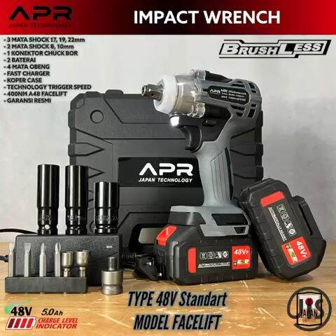 Impact Wrench Apr V Nm Full Version Lazada Indonesia