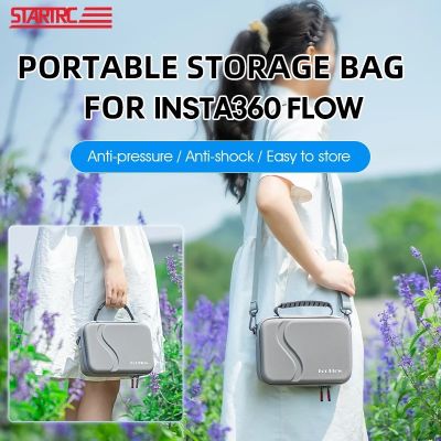 STARTRC Storage Bag for Insta360 Flow Stabilizer Portable Shoulder Bag PU Carrying Case AI Handheld Phone Gimbal Accessories