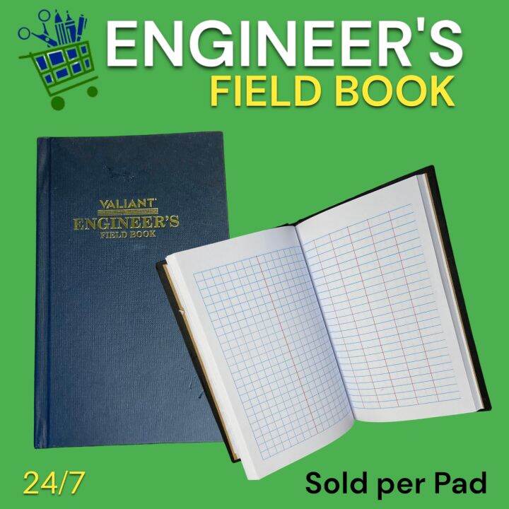 Engineer's Field Book Valiant Sold per Pc Lazada PH