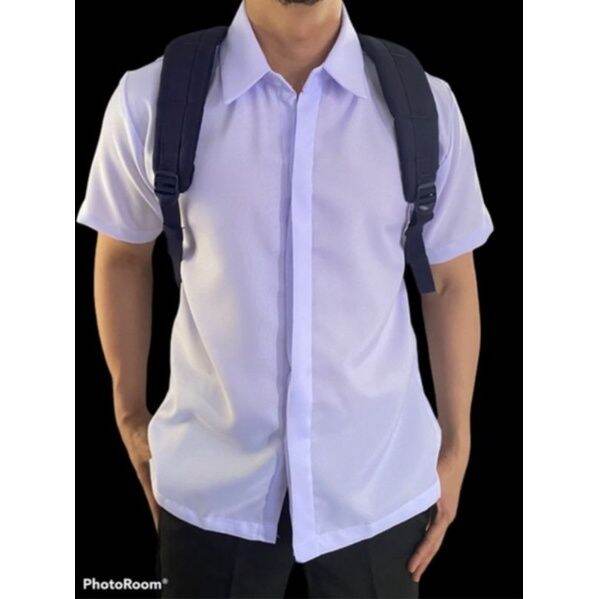 polo barong for men school uniform Lazada PH