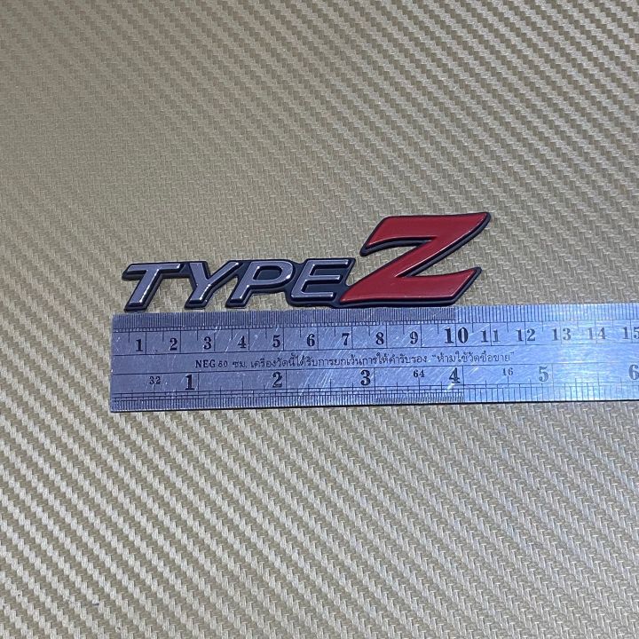 โลโก้-type-z-ติดรถ-honda-ขนาด-2-7-x-11-cm