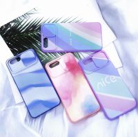 Case Vivo เคสสีรุ้งพาสเทล สไลด์ปิดเลนส์กล้องมาใหม่ สำหรับรุ่น Vivo v20,v20pro,y11,y12,y15,y17,y12s,y20,y20se,y30,y50