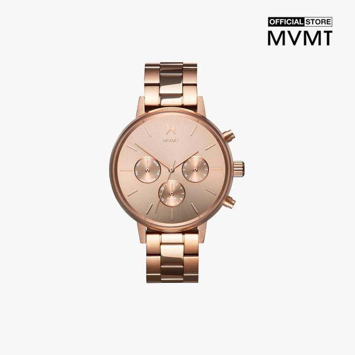 Đồng hồ nữ MVMT mặt tròn dây thép 38mm D-FC01-RG 0000-57