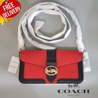 กระเป๋าสะพาย COACH 6019 Georgie Shoulder Crossbody Leather Bright Poppy Multi
ออก Shop USA รับประกันของแท้ 100%