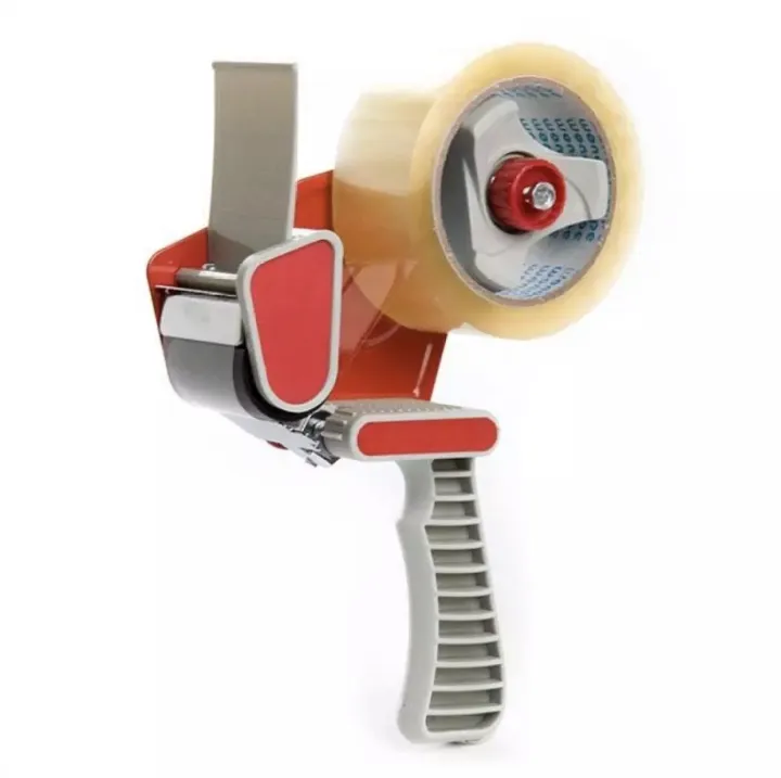 Heavy Duty Metal Packaging Tape Gun Parcel Sealing Hand Dispenser for