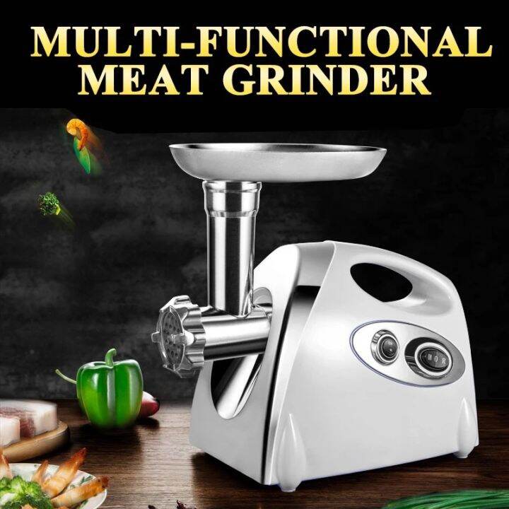 Heavy Duty Multifunctional Electric Meat Grinder Sausage Maker & Mincer