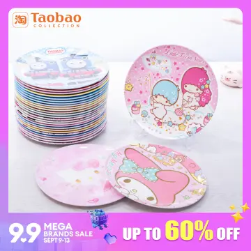 Hello Kitty Character 8 Luncheon Plates 9