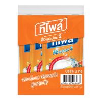 ทีโพล์ ดิช ซุปเปอร์ 2 น้ำยาล้างจาน ชนิดถุงเติม 400 มล. x 3 ถุง