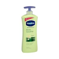 Vaseline Intensive Care Aloe Soothe 600ml. โลชั่นเนื้อบางเบาคืนความสดชื่น