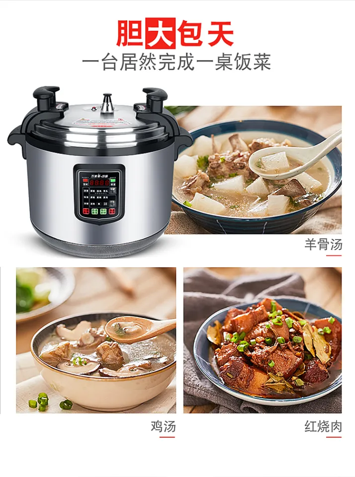 Largest electric online pressure cooker