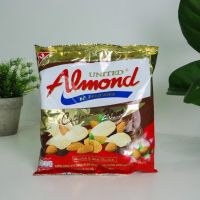 ช็อกโกแลตอัลมอนด์ Almond Chocolate &amp; White Chocolate (สีทอง)