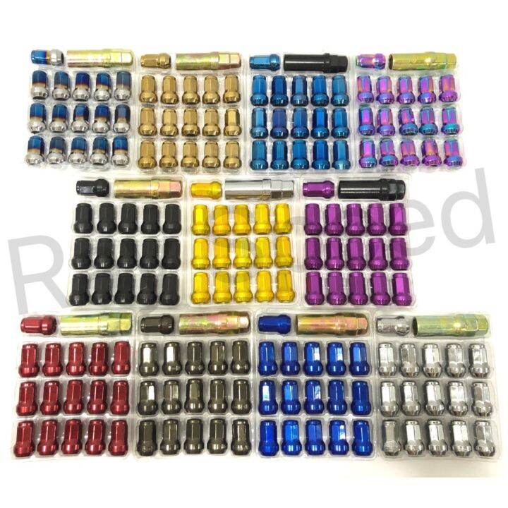 16Biji Wheel Nut Besi Axia,Bezza,Myvi,Myvi Icon,Myvi Lagi Best,Ativa