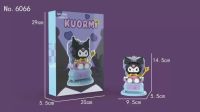 ตัวต่อจีน นาโน Gejia 6066 kuromi-Throne 1256 pcs