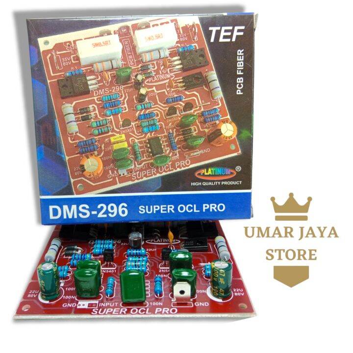 KIT SUPER OCL MONO DMS 296 POWER OCL PRO MONO PLATINUM KIT AMPLI MONO
