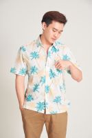 Manfair Non-Iron Shirt – The California เสื้อเชิ้ตฮาวายแขนสั้นผ้าเรย่อน ทิ้งตัว ไม่ต้องรีด (RY010)