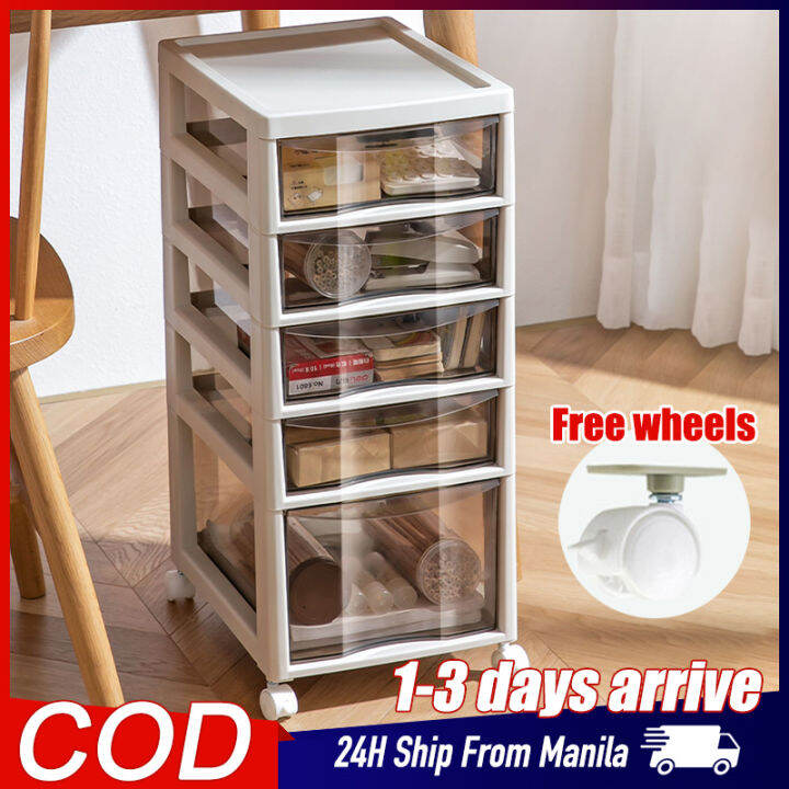 Office Home Drawer Storage Organizer Box with Wheels File