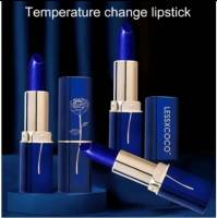 ลิปLESSXCOCO ลิปเปลี่ยนสีตามอุณหภูมิ ติดทน24ชม. ลิปสติกสีน้ำเงิน เปลี่ยนสีตามอุณหภูมิ