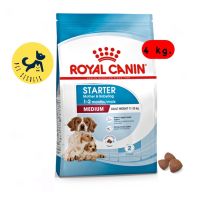 Royal Canin Medium Starter Mother &amp; Babydog 4 kg. โรยัล คานิน อาหารเม็ด