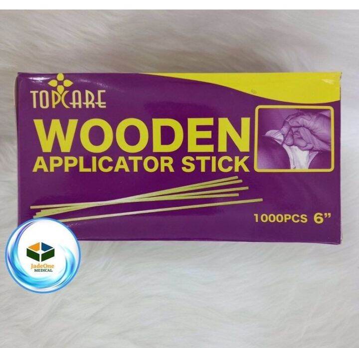 Topcare Wooden Applicator Stick 1000pcs 6’ Lazada PH