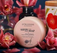 สบู่สำหรับผิวหน้า Loccitane savon visage face soap 80 g.