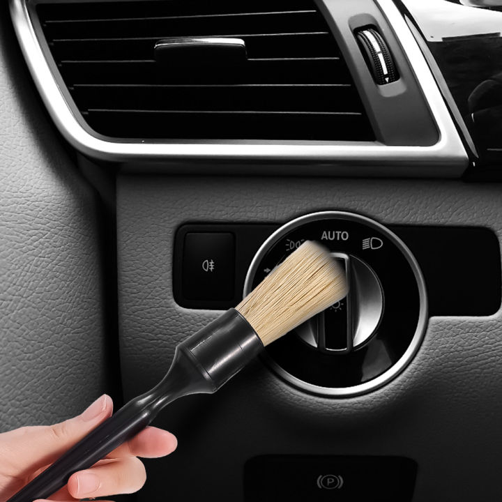 SPTA Ultra-Soft Detailing Brush Auto Interior Detail Brush With Synthetic  Bristle Car Dash Duster Brush