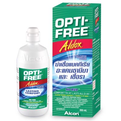 Opti-Free Aldox น้ำยาคอนแทคเลนส์ 355ml.