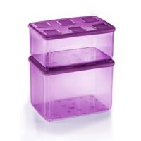 Tupperware Fresh n’ Clear Large Set กล่องทัพ​เพอร์​แวร์ แบบพลาสติกใส เหมาะสำหรับใส่อาหารแช่เย็น