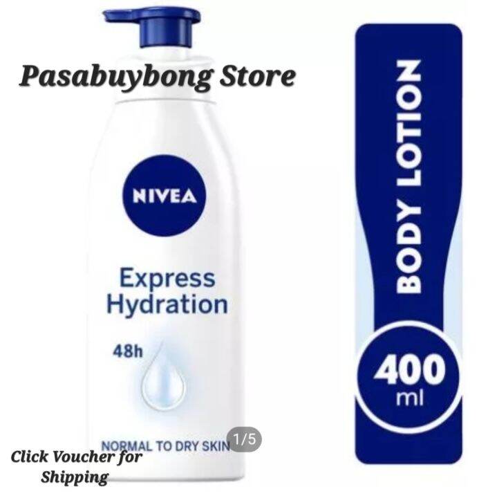 Nivea Express Hydration 400ml Body Lotion Dubai UAE Lazada PH