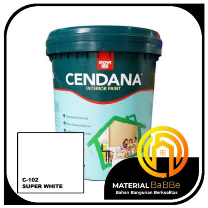 Mowilex Cendana C 102 Super White 25 Kg Cat Dinding Dalam Lazada Indonesia 1943